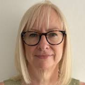 Jo Beer woman in glasses smiling