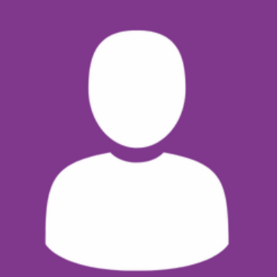 icon person icon with purple background